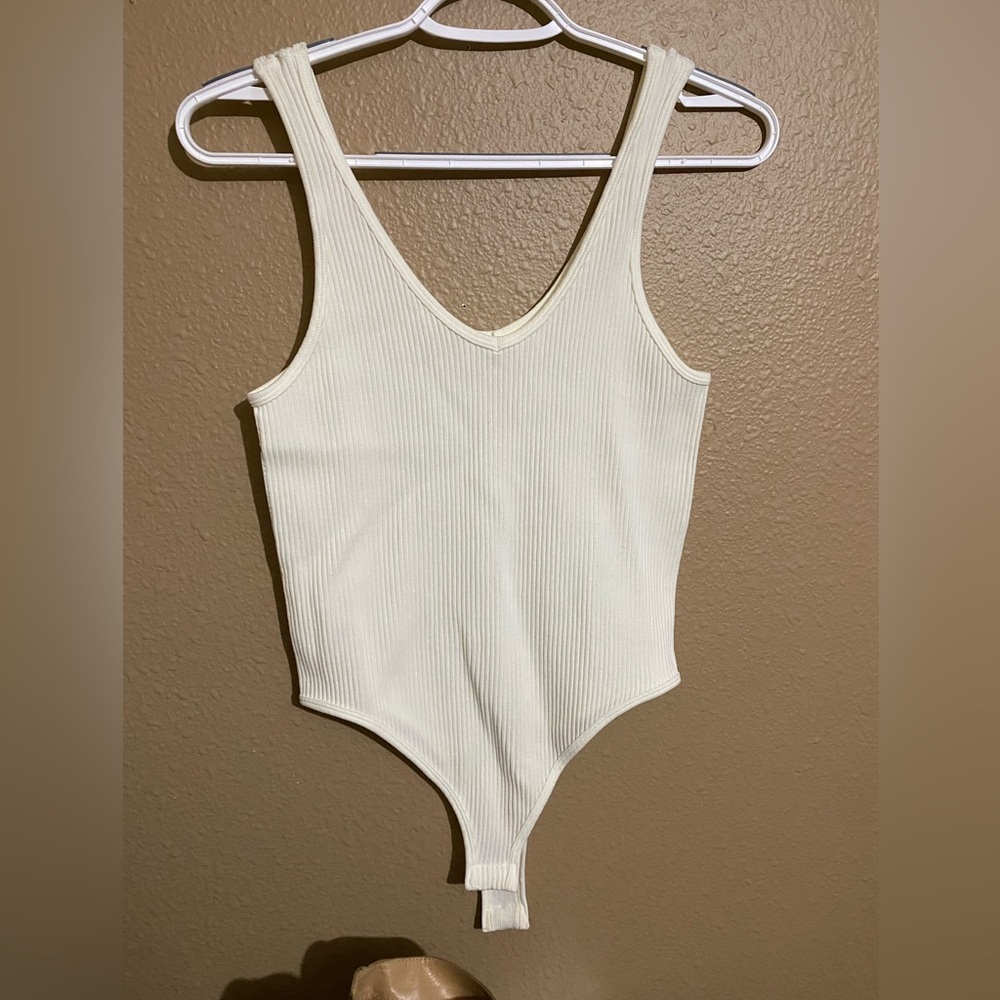 Womens Gypsy and Jade ribbed bodysuit size s/m